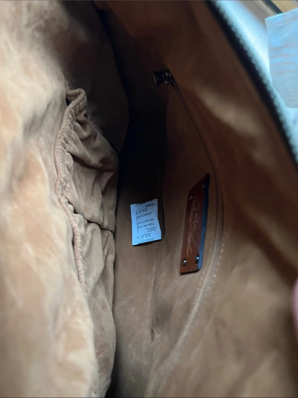 Patricia Nash denim patchwork Hobo Bag